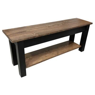 Gray Storage Bench Q938896
