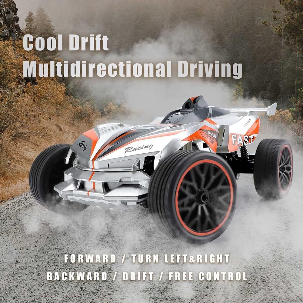 Remote Control Car with Colorful Led Lights and Rechargeable Battery A6108