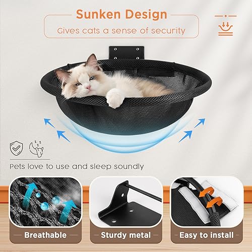 Wall Mounted Foldable Cat Hammock X97944