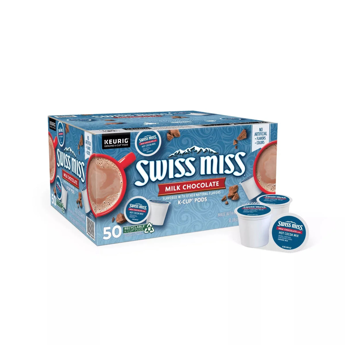 Milk Chocolate Cocoa K-Cup Pods, 0.65 Ounce (50 Count) O741638