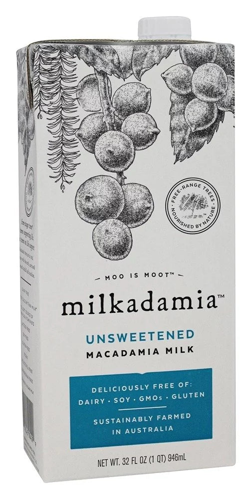 Unsweetened Macadamia Nut Milk Pack of 6 Q845358