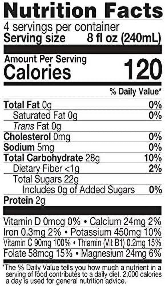 Organic Orange Juice 32 fl oz Pack of 2 O5886