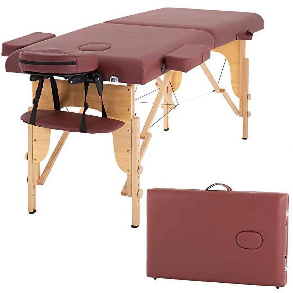Portable Folding Massage Table with Carry Case J669617
