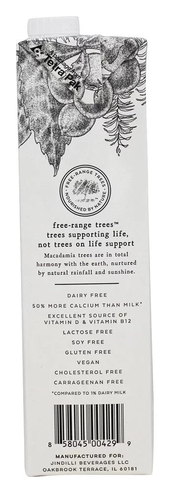 Unsweetened Macadamia Nut Milk Pack of 6 Q845358