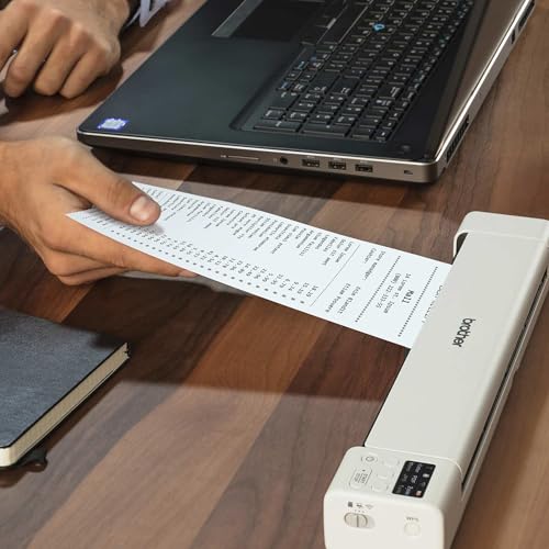 Duplex Wireless Compact Mobile Document Scanner K8797