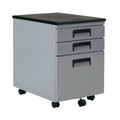 3 Drawer Metal Rolling File Cabinet with Locking Drawers M59868
