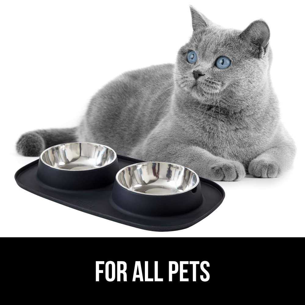 Waterproof BPA Free Cat and Dog Bowls Silicone Feeding Mat Set E6659