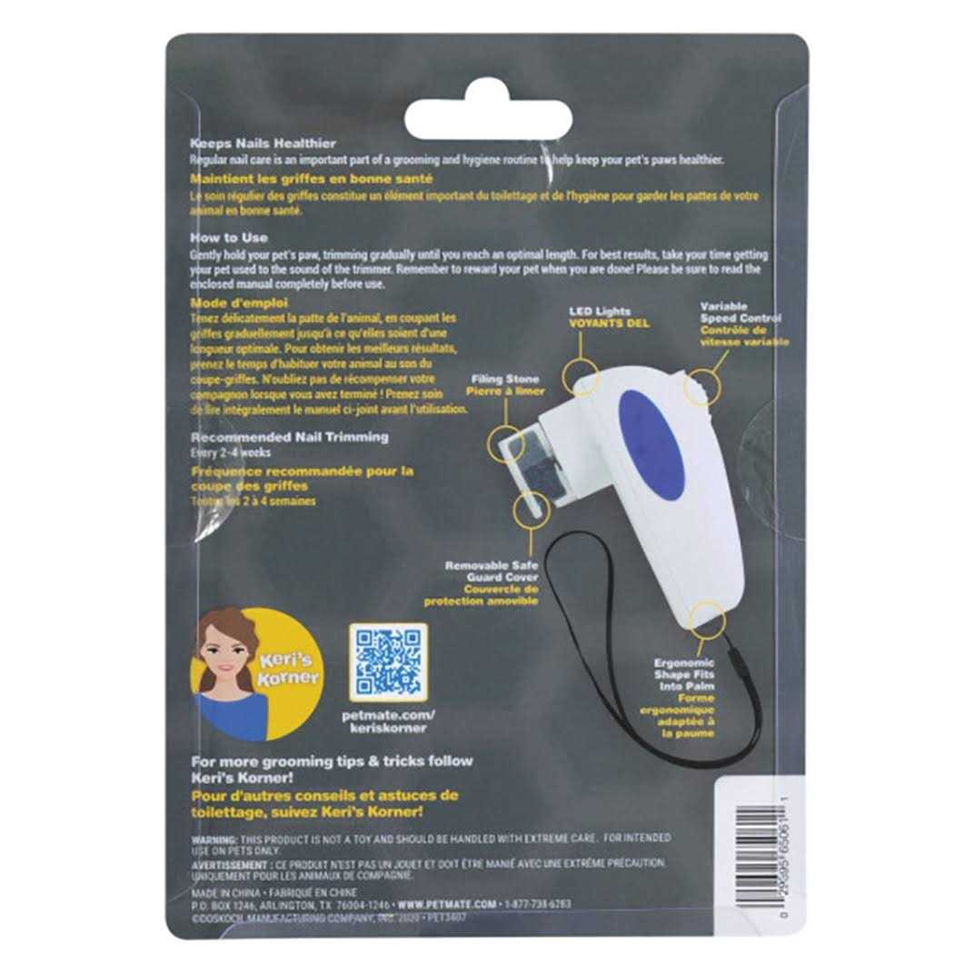 Palm Nail Grinder for Dogs Z340291