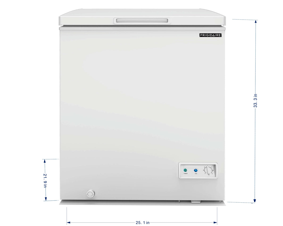 5.0 Cu. ft. White Chest Freezer W7066
