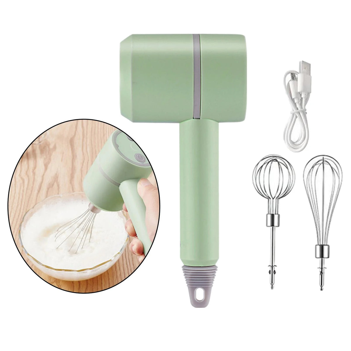 Stainless Steel Electric Hand Mixer A5714