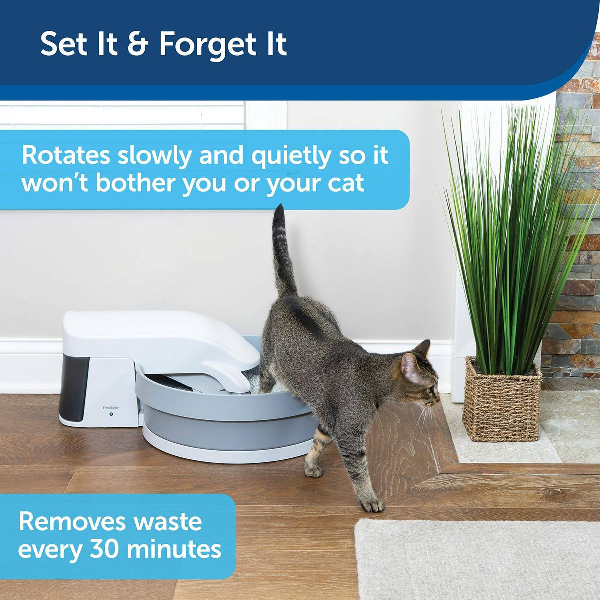 Self-Cleaning Cat Litter Box X8705