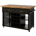 Kitchen Cart with Wood Top J71864
