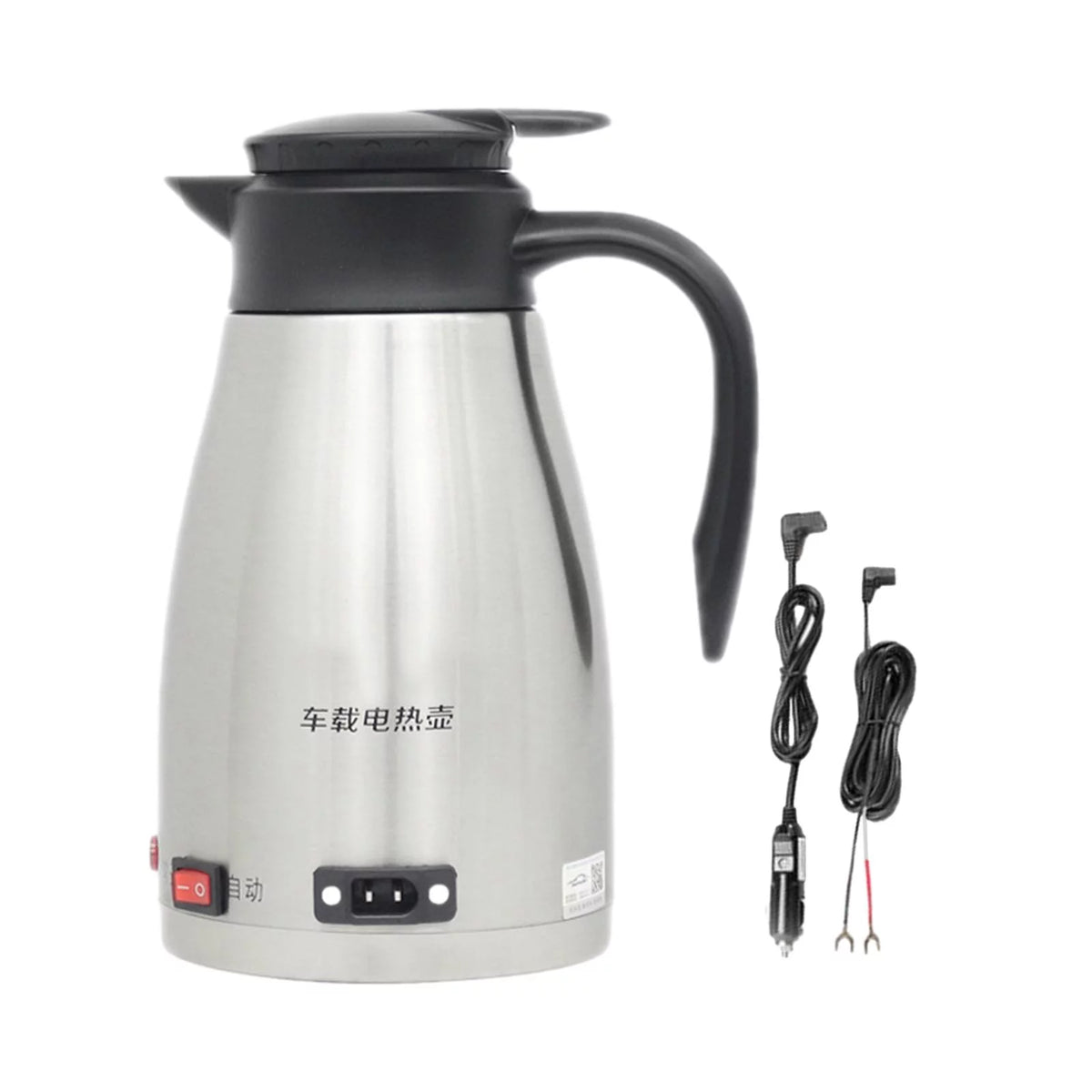 12V Stainless Steel Car Electric Kettle 1300ml H35855