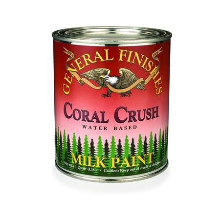 Milk Paint, 1 Quart, Coral Crush G93542