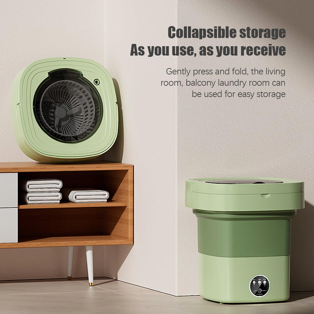8L Portable Washing Machine with Spin Dryer E444