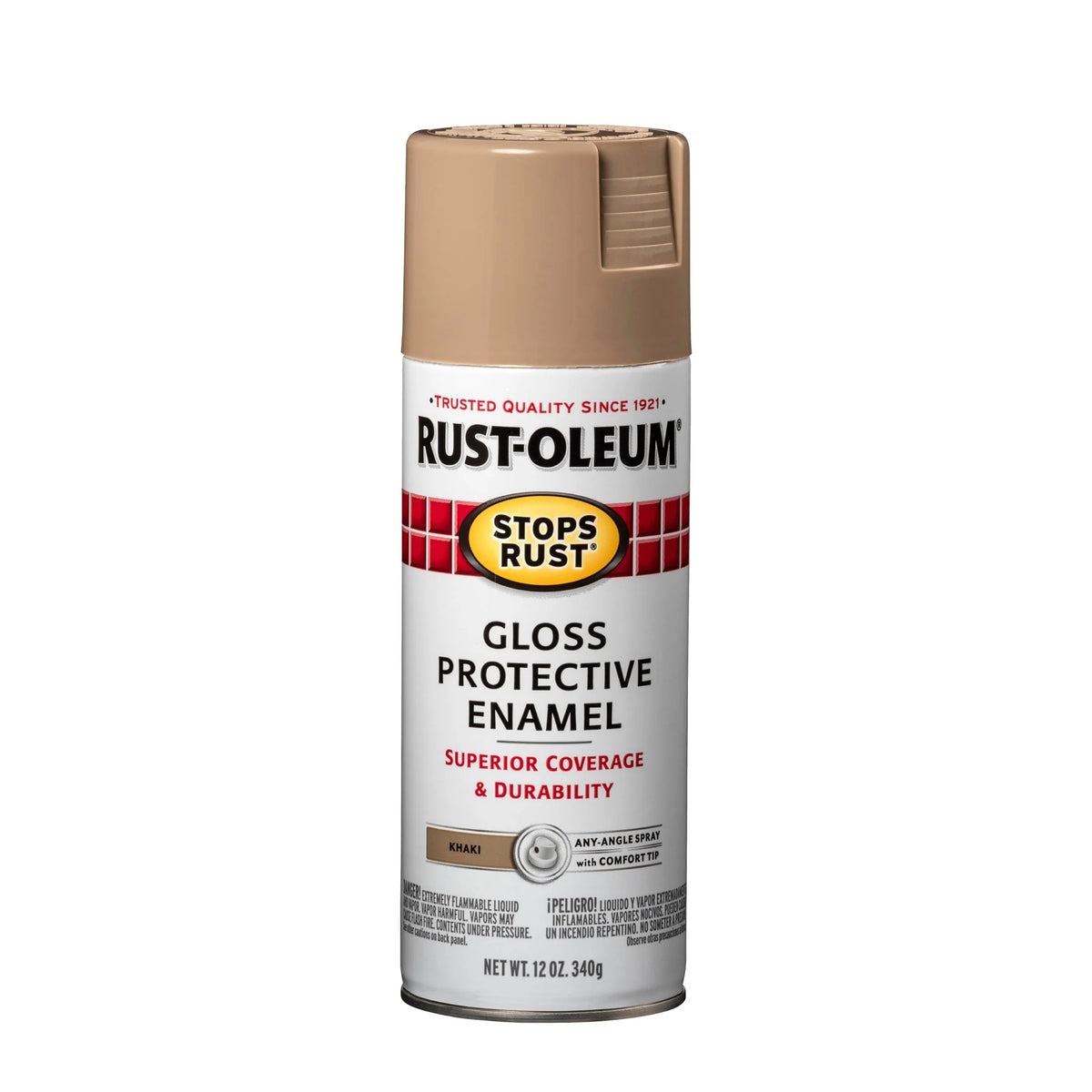 Clear Satin Enamel Spray Paint, 12 oz L801