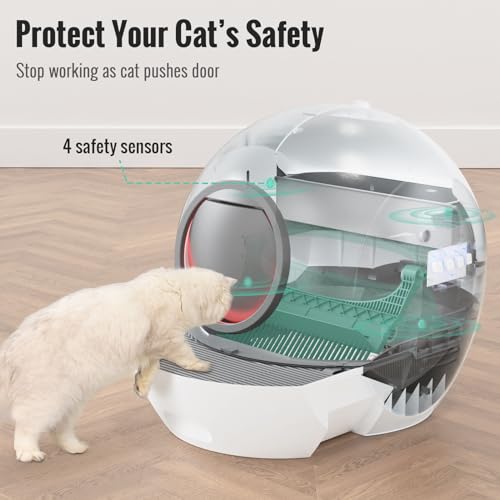 60L Automatic Self Cleaning Cat Litter Box I749