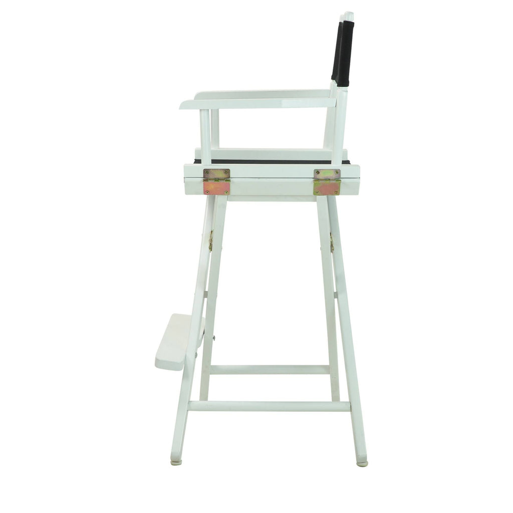 Director's Chair White Frame Tangerine Canvas D729233