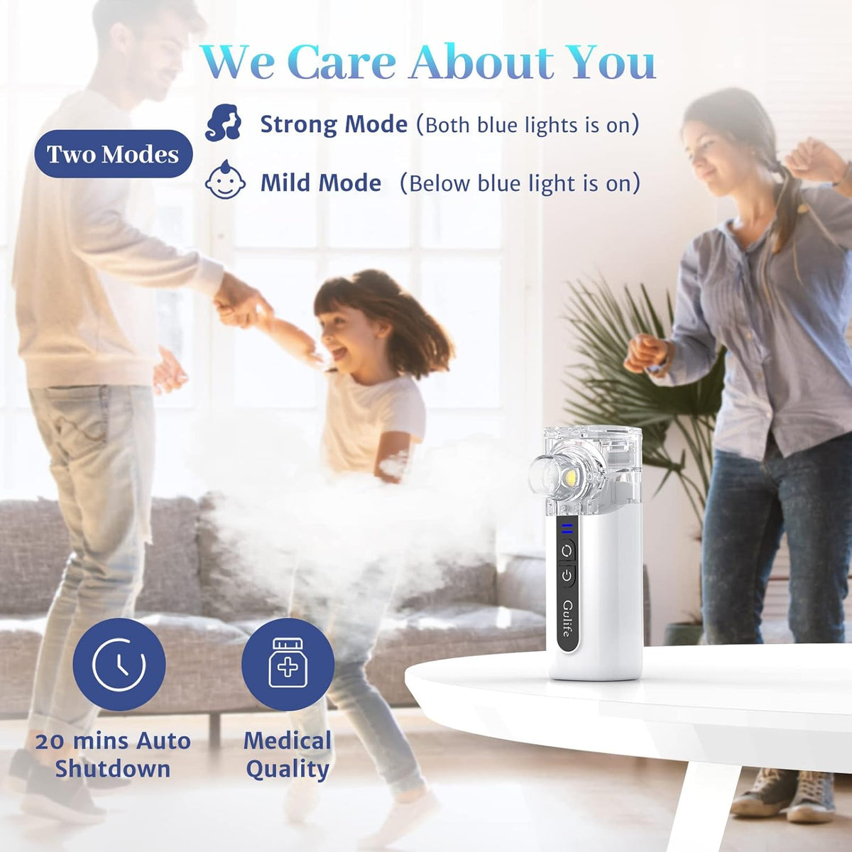 Portable Mesh Nebulizer Pack of 2 F767