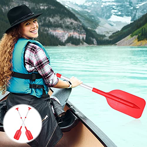 2Pcs Telescopic Kayak Paddle Plastic Aluminum Alloy J6646