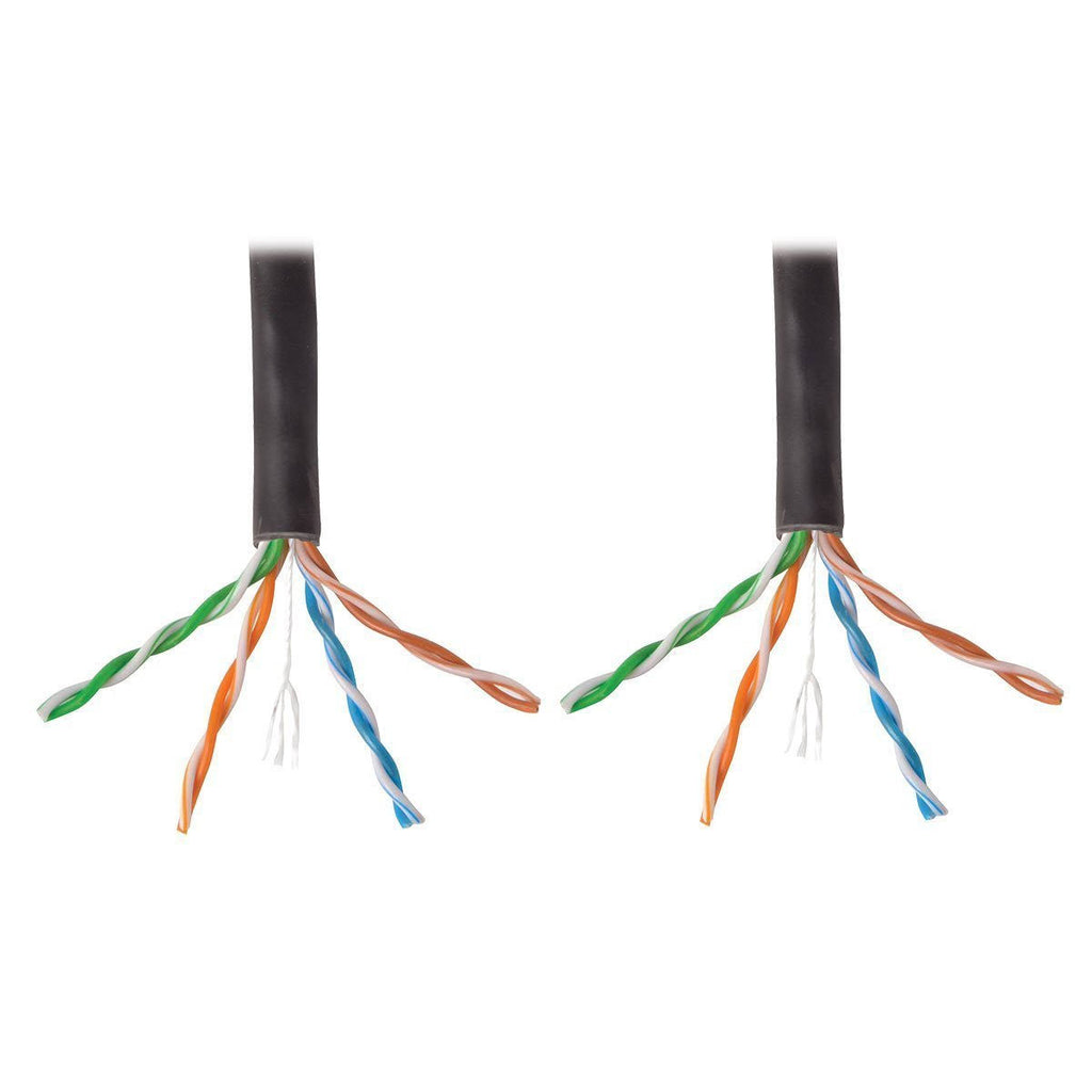 1000ft Cat6 Gigabit Bulk Cable Solid Core CMR PVC Yellow X404837