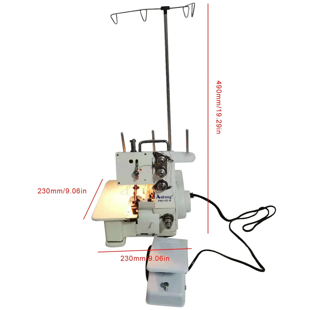4 Thread Overlock Serger Sewing Machine T311736