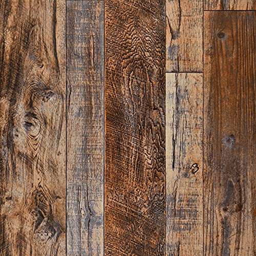 Brown Wood Peel and Stick Wallpaper N6740