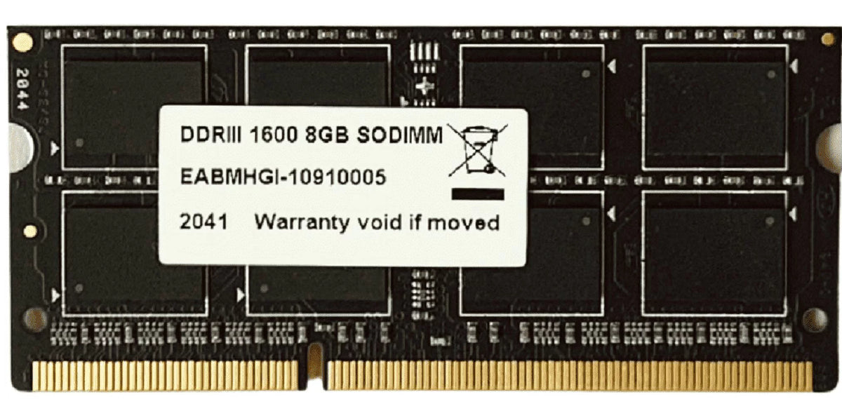 16GB DDR3 2x 8GB PC3-12800 1600MHz SODIMM Memory I565665