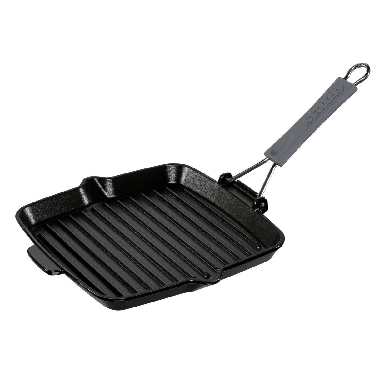 Square 24cm Black Grill Pan E43887