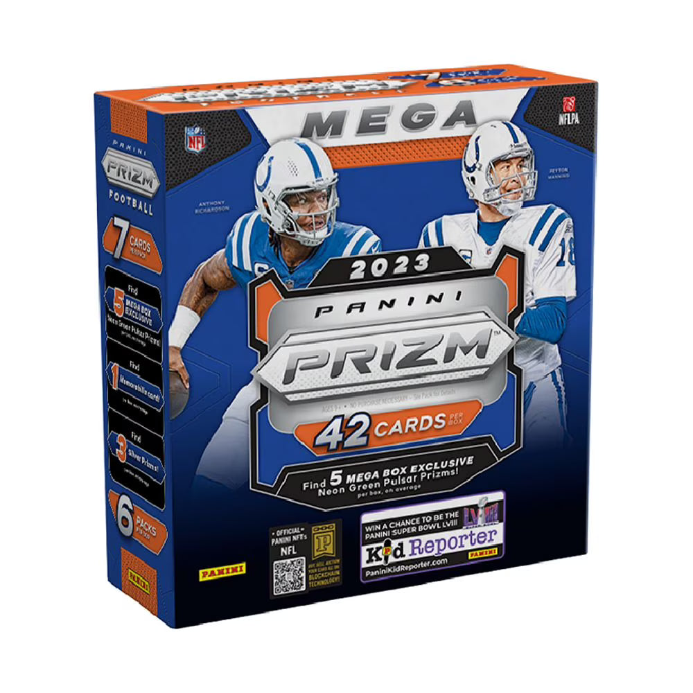 2023 Panini Prizm Football Mega Box Trading Cards P952160
