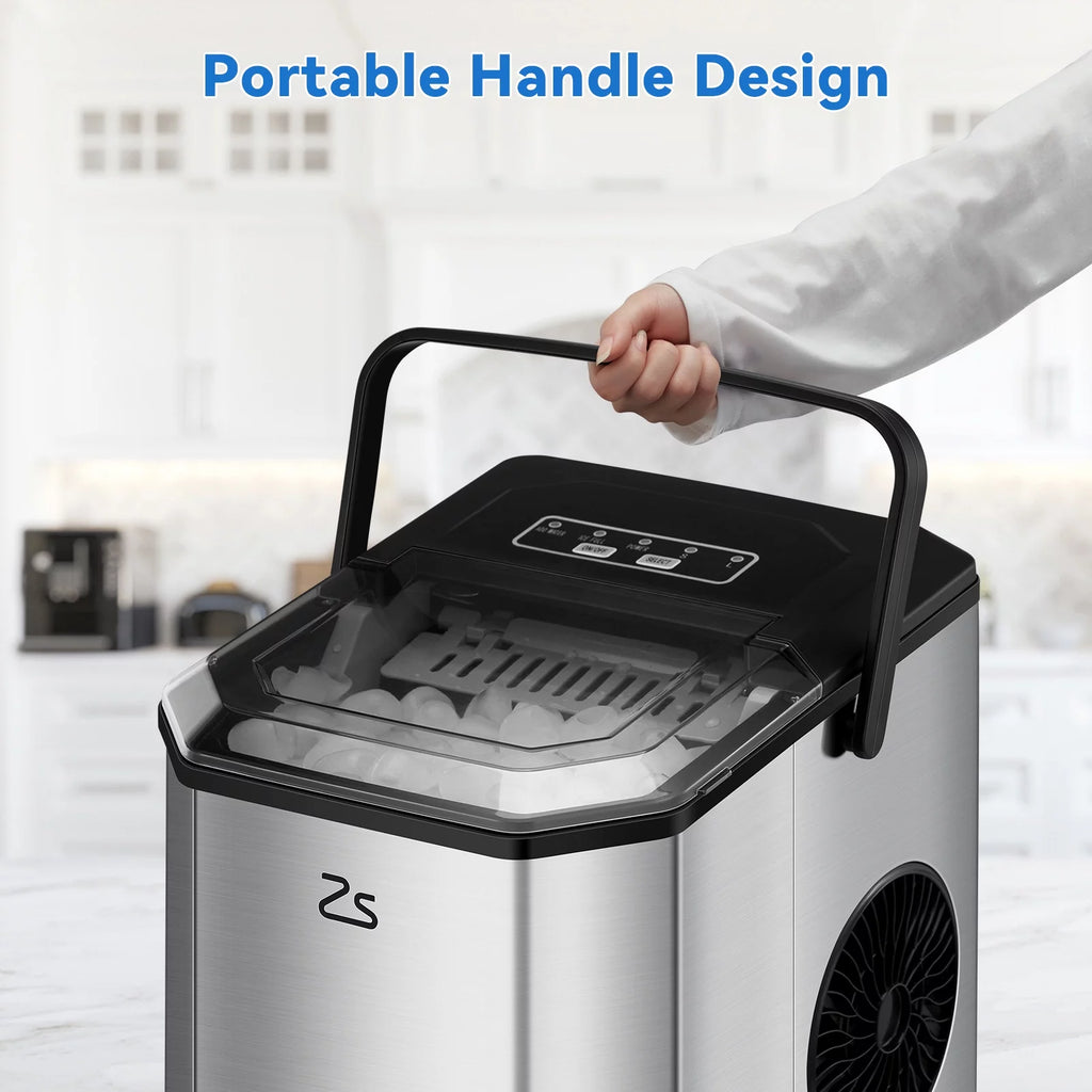 Countertop Nugget Ice Maker with Self-cleaning K1911
