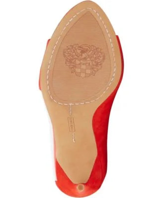 Red Transparent Panel Open Toe Stiletto Slip On Leather Dress Pumps Z448