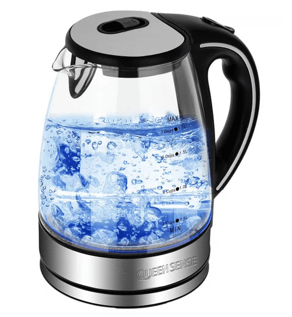 1.7L 360° Rotational Base Electric Glass Kettle Z43263