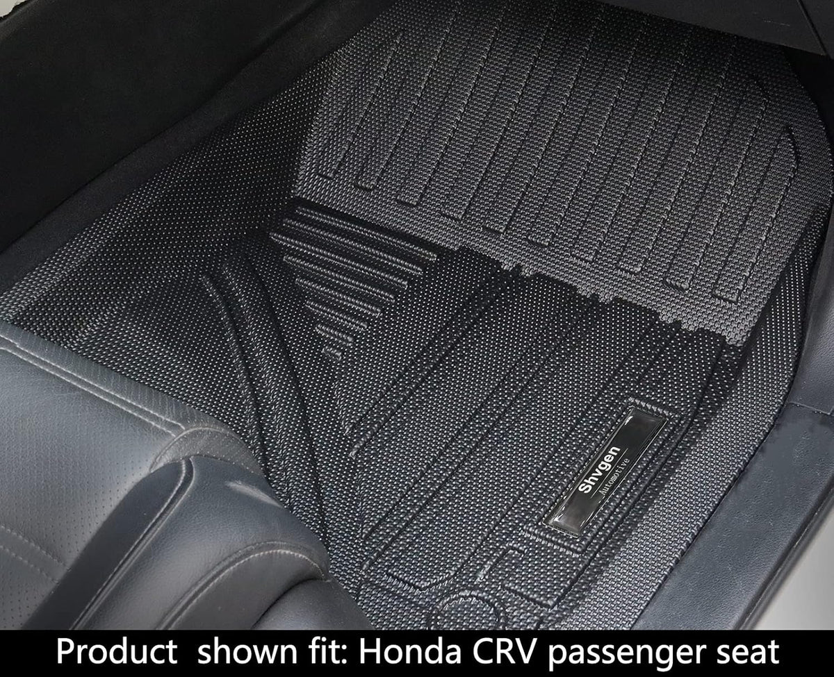 Black TPE Rubber Car Floor Mats and Cargo Trunk Liner Set B390