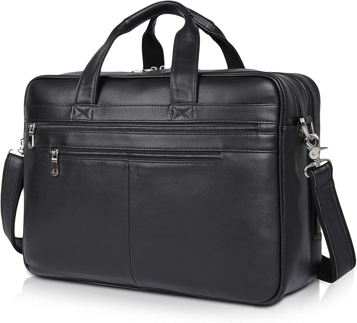 Full Grain Leather Computer Briefcase for Men I3451