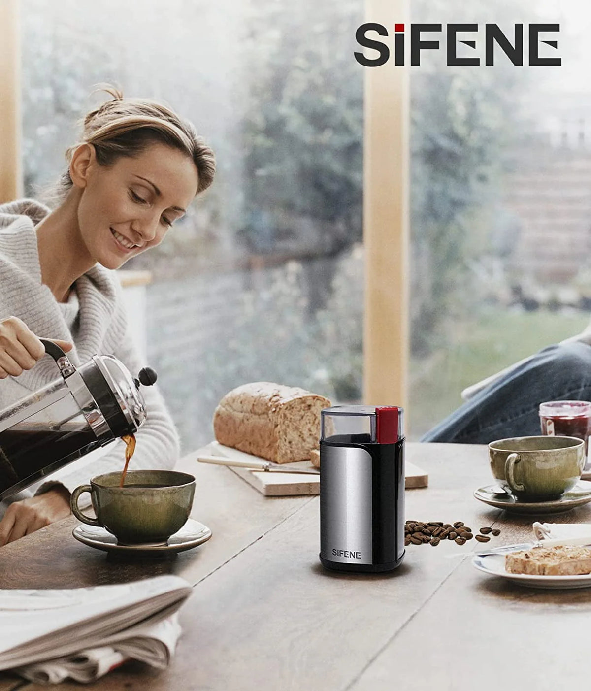 3 in 1 Single Serve Coffee Maker with 50 Oz Water Reservoir F383