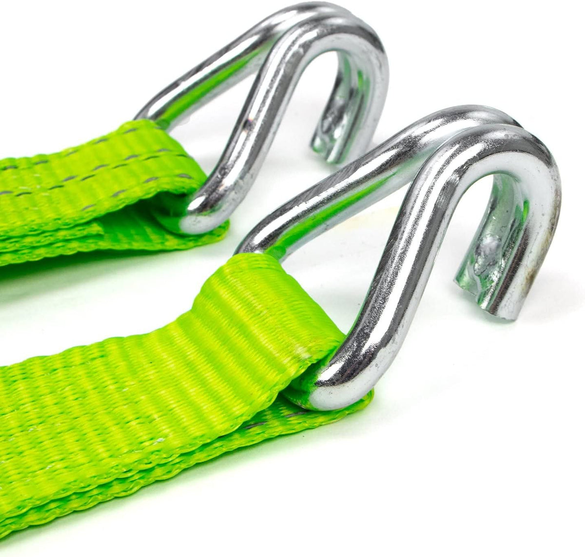 2 Inch x 15 Foot 4 Pack Winch Strap with Heavy Wire Hook J68834