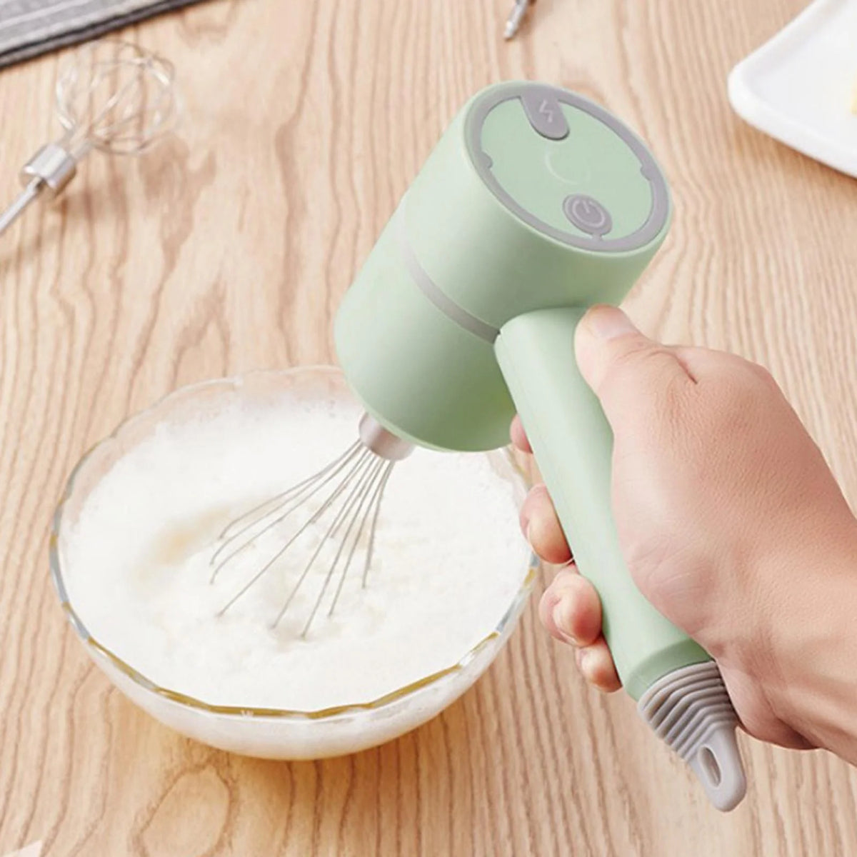 Stainless Steel Electric Hand Mixer A5714