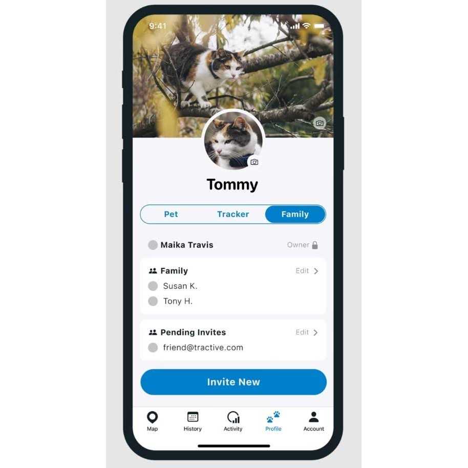 Waterproof GPS Cat Tracker I860984