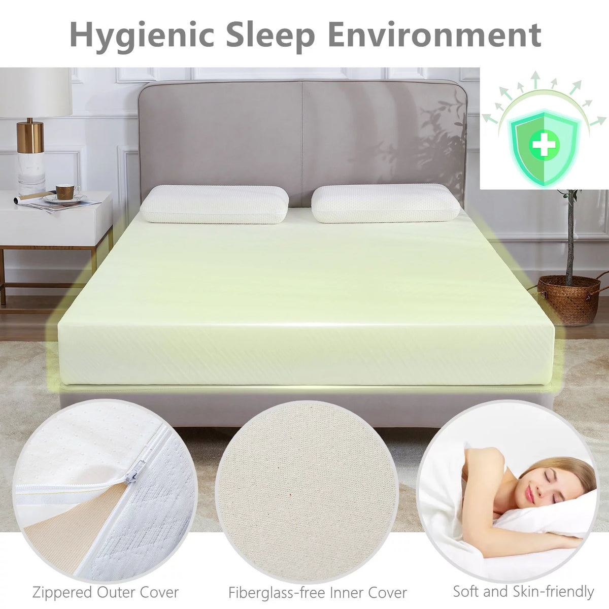 Twin Size Memory Foam Mattress T470