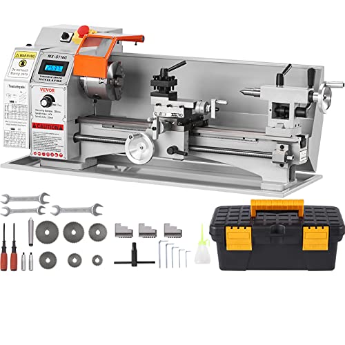 7'' x 16'' 800W Precision Benchtop Metal Lathe Z407616