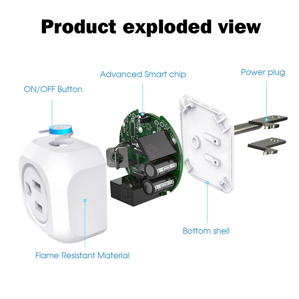 Smart Plug 3 Pack Wifi Mini Outlets Smart Socket G8321