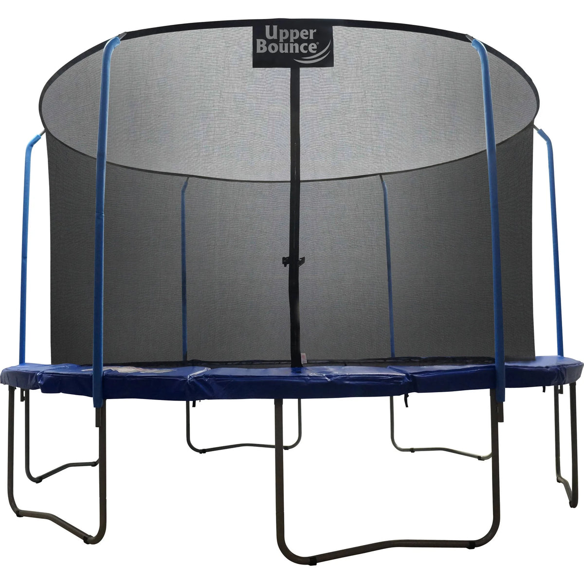 Blue 11-Foot Trampoline with Safety Enclosure O51606
