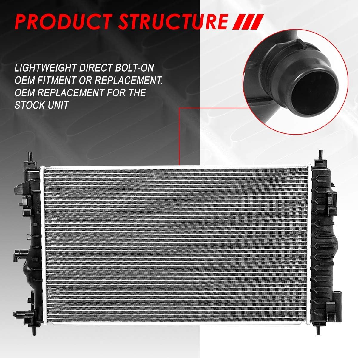 Aluminum Core Cooling Radiator M5741