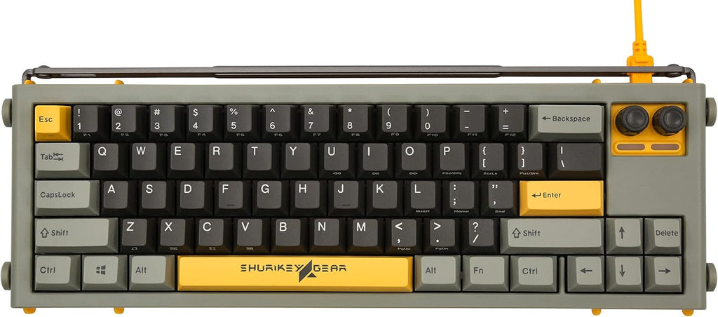 65% Wireless Mechanical Keyboard with White LED Backlit S4690