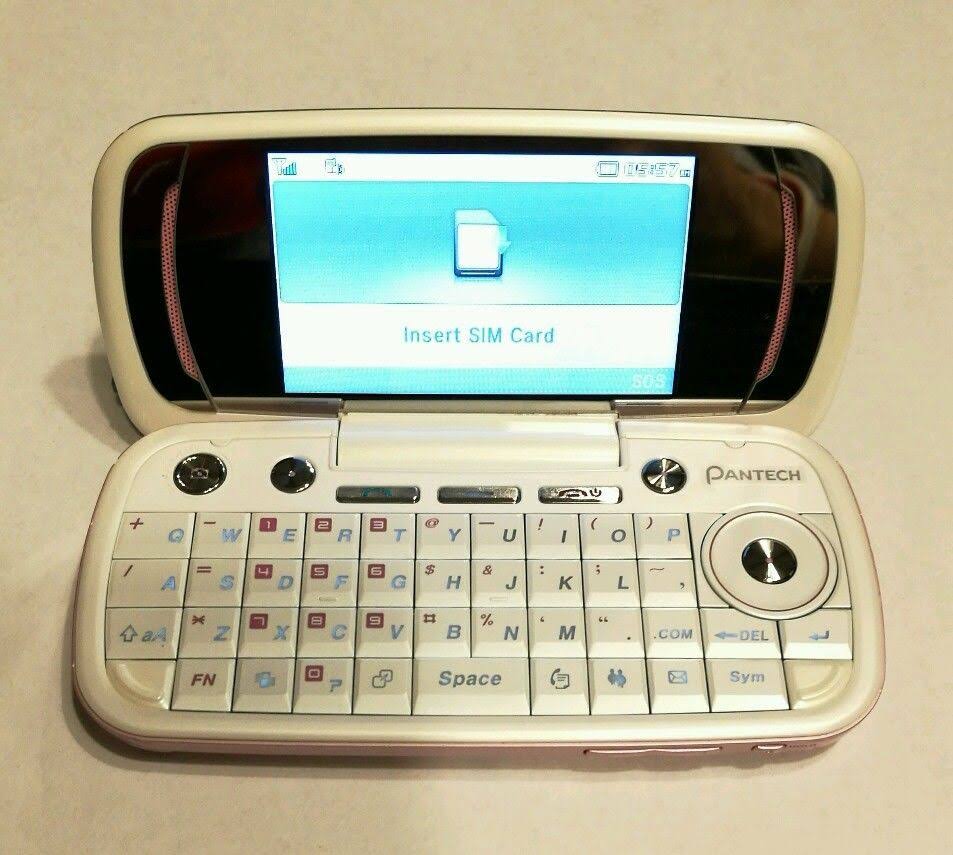 Pink Cellular Phone A569