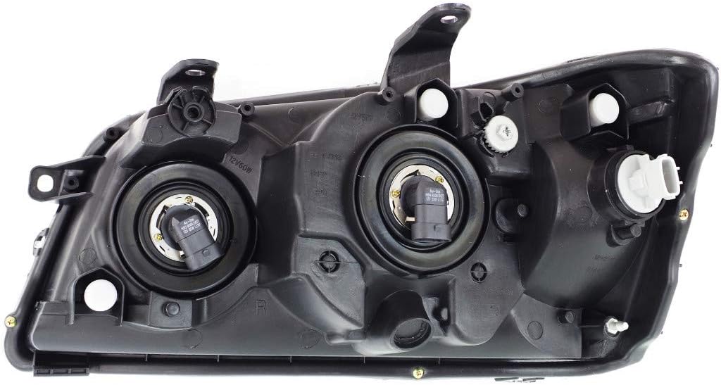 Passenger Side Headlight for 2001-2003 Toyota Highlander, Pack of 2 S383686
