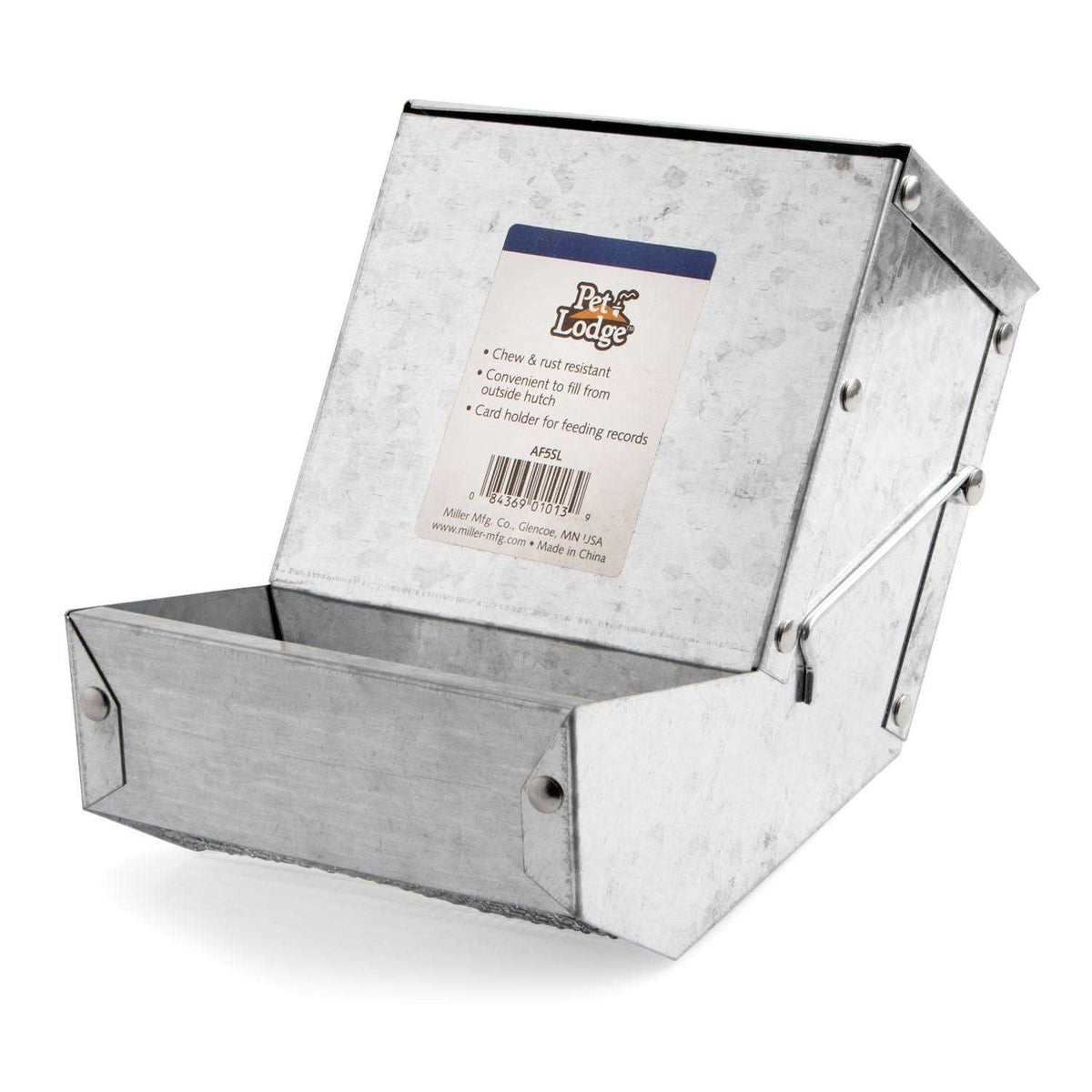 Pet Feeder with Sifter Bottom & Lid R8867