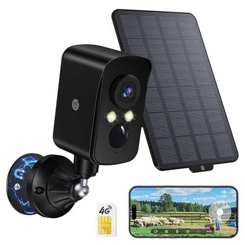 Wireless Outdoor Security Camera, 2K, Night Vision, IP65 L691
