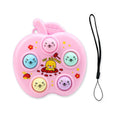 Mini Portable Whack-a-mole Game Console Keychain H690654